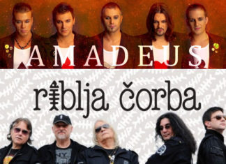Riblja čorba i Amadeus bend na Palama