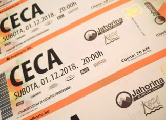 Karte za Cecin koncert na Jahorini