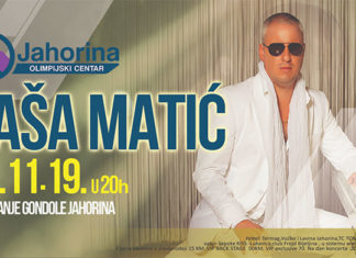 Koncert Saše Matića – Jahorina 30. novembar